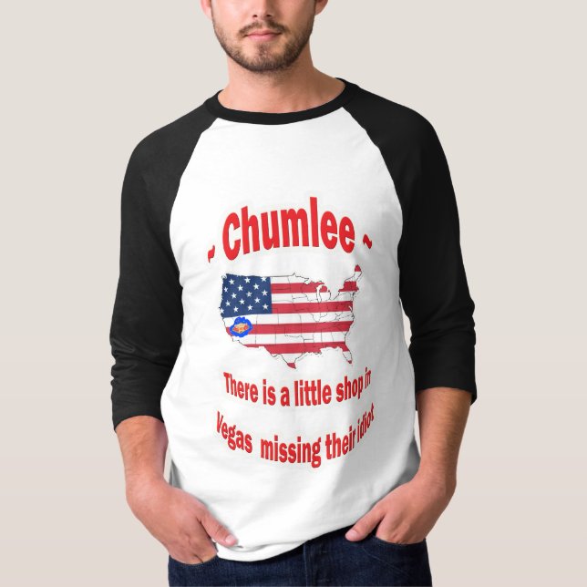Chumlee-Vegas-Shop, las vegas sign T-Shirt (Front)