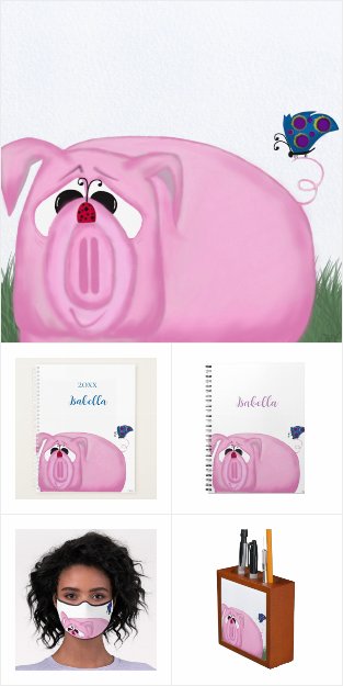 Chumley The Cute Piglet Collection