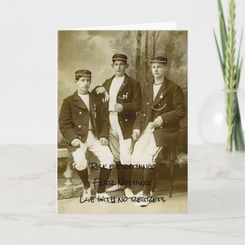 Chummy Young N Handsome Cricket Team Players 1890 Card