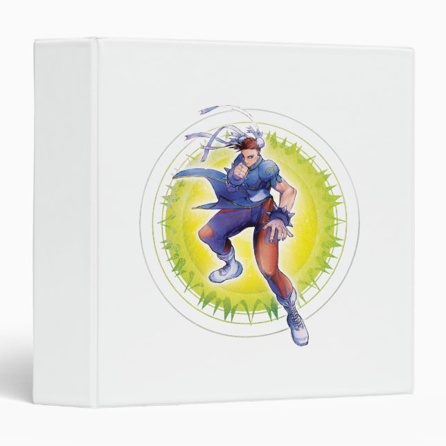 Chun-Li 3 Ring Binder (Front/Spine)