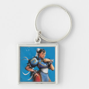 Chun-Li Hand on Hip Keychain