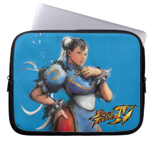 Chun-Li Hand on Hip Laptop Sleeve