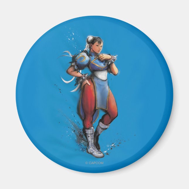 Chun-Li Hand on Hip Magnet (Front)
