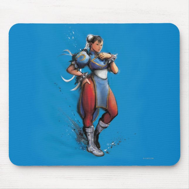 Chun-Li Hand on Hip Mouse Pad (Front)