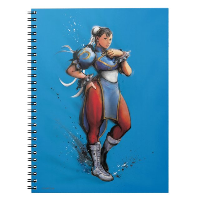 Chun-Li Hand on Hip Notebook (Front)