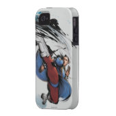 Chun-Li Kick Case-Mate iPhone Case (Back Left)
