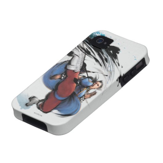 Chun-Li Kick Case-Mate iPhone Case (Bottom)