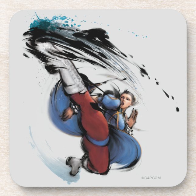 Chun-Li Kick Coaster (Front)