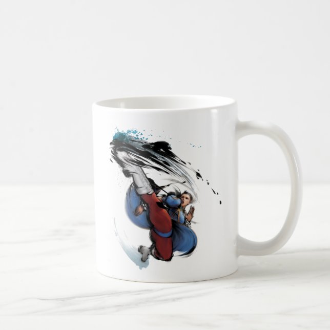 Chun-Li Kick Coffee Mug (Right)