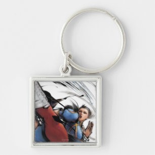 Chun-Li Kick Keychain