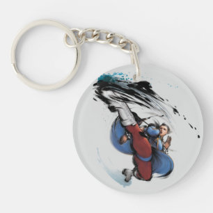 Chun-Li Kick Keychain