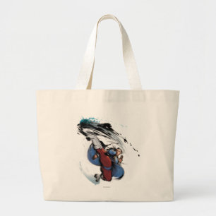 Chun-Li Kick Large Tote Bag