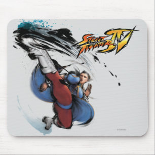 Chun-Li Kick Mouse Pad