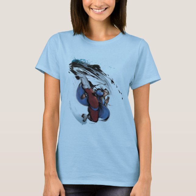 Chun-Li Kick T-Shirt (Front)