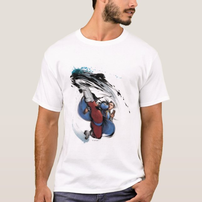 Chun-Li Kick T-Shirt (Front)