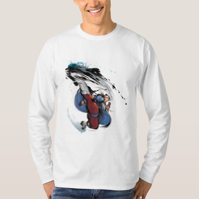 Chun-Li Kick T-Shirt (Front)