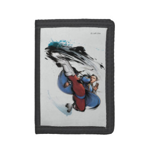 Chun-Li Kick Trifold Wallet
