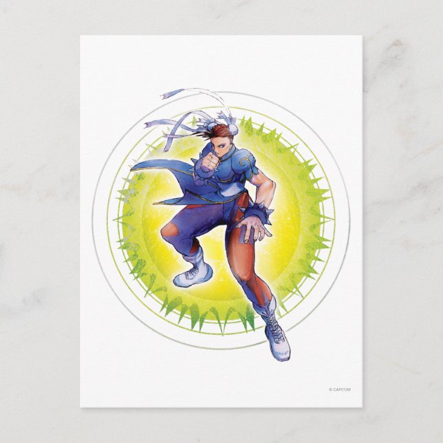 Chun-Li Postcard (Front)