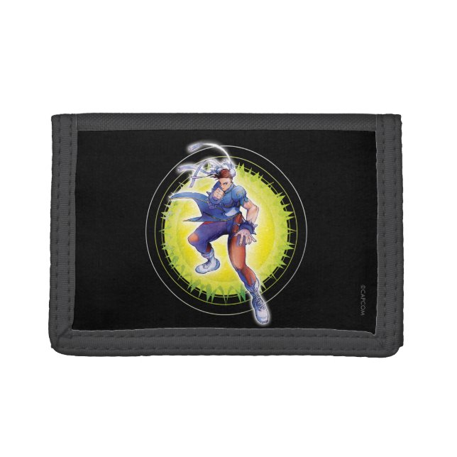 Chun-Li Tri-fold Wallet (Front)