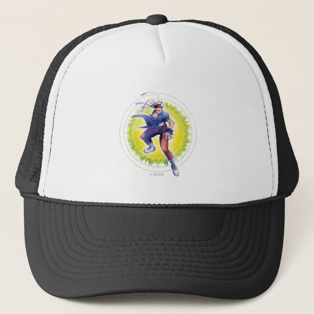 Chun-Li Trucker Hat (Front)