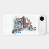 Chun-Li Tying Shoe Case-Mate iPhone Case (Back (Horizontal))