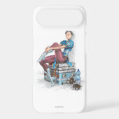 Chun-Li Tying Shoe Case-Mate iPhone Case (Back)