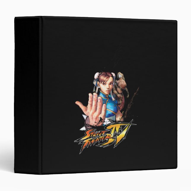 Chun-Li Vs. Vega 3 Ring Binder (Front/Spine)