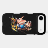 Chun-Li Vs. Vega Case-Mate iPhone Case (Back (Horizontal))