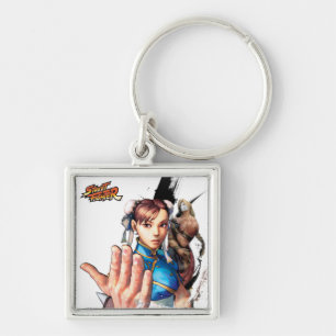 Chun-Li Vs. Vega Keychain