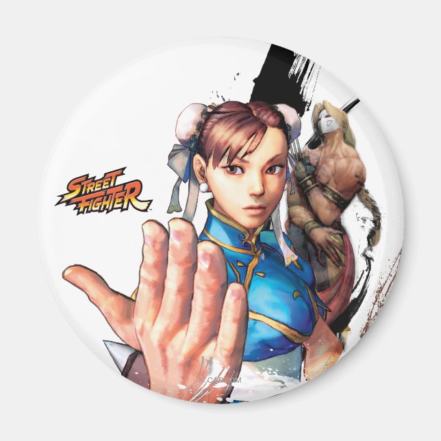 Chun-Li Vs. Vega Magnet (Front)