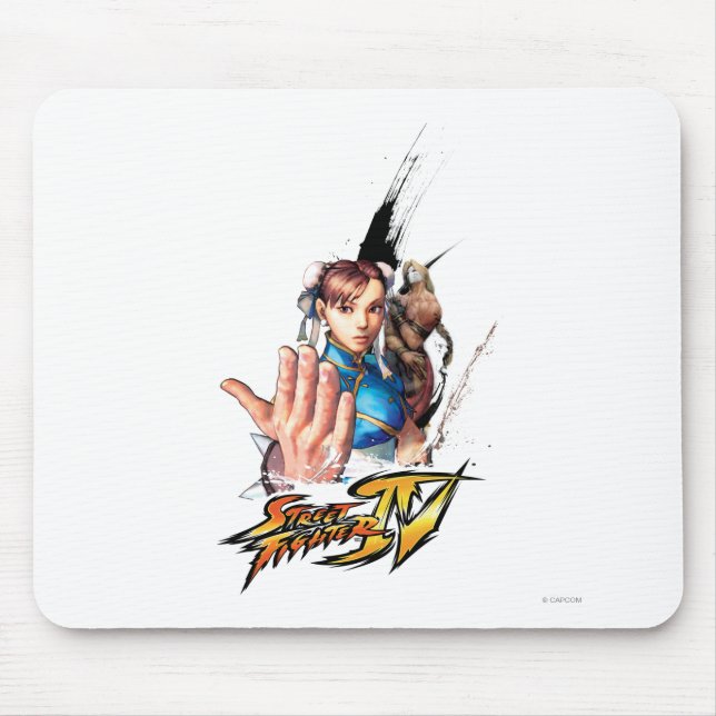Chun-Li Vs. Vega Mouse Pad (Front)