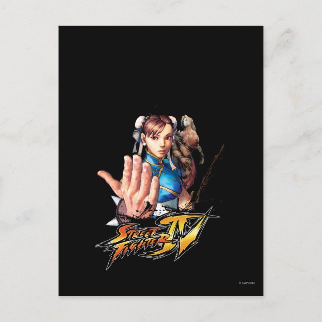 Chun-Li Vs. Vega Postcard (Front)