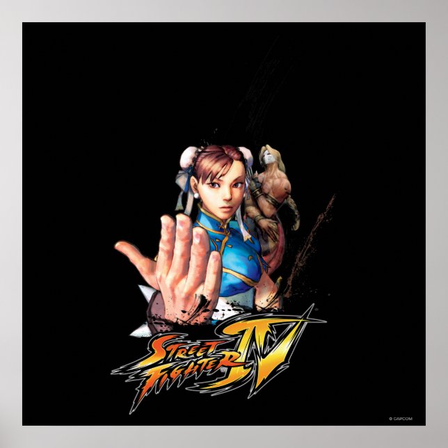 Chun-Li Vs. Vega Poster (Front)