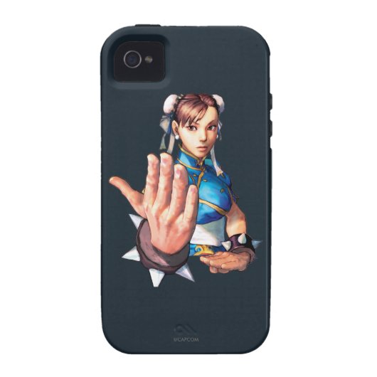 Chun-Li With Hand Up Case-Mate iPhone Case (Back)