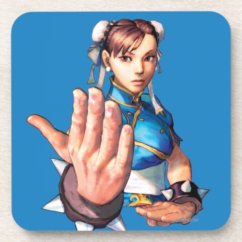 Chun_Li With Hand Up Coaster