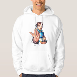 Chun-Li With Hand Up Hoodie