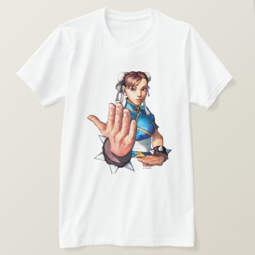 Chun_Li With Hand Up T_Shirt