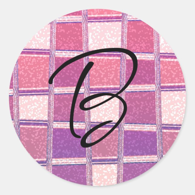 Chunky Chic Glitter Squares Glamour Party Stickers (Front)