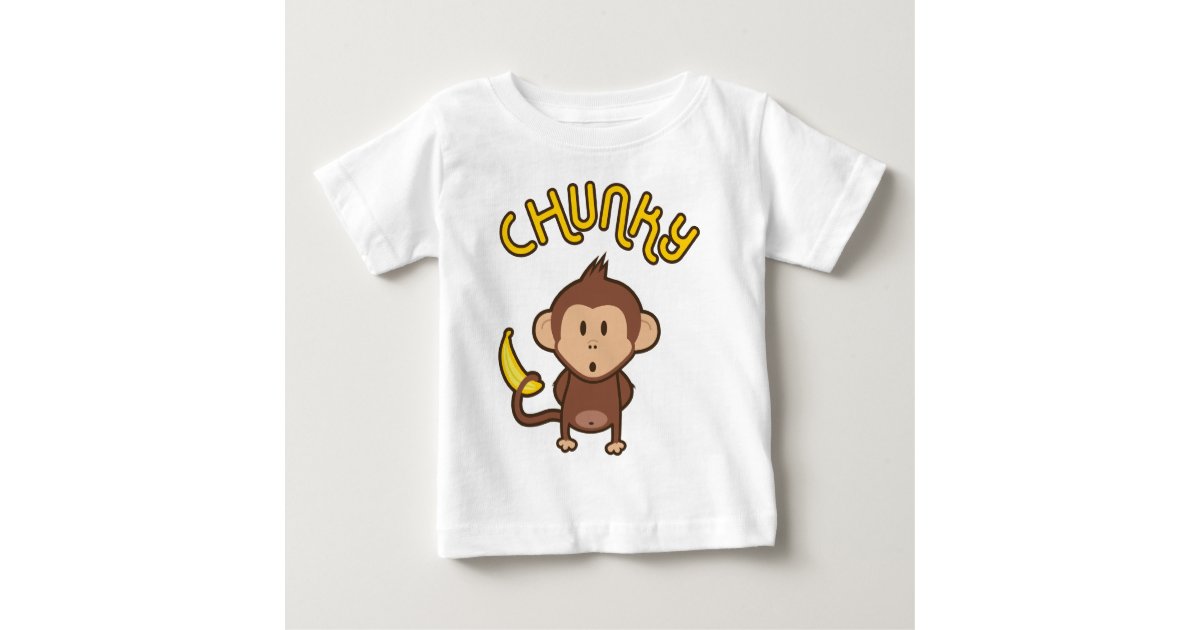 Chunky Monkey Baby T-Shirt | Zazzle