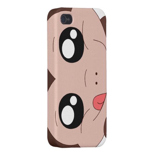 Chunky Monkey on your Phone iPhone Case (Back Right)