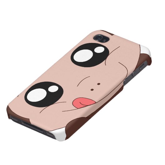 Chunky Monkey on your Phone iPhone Case (Bottom)