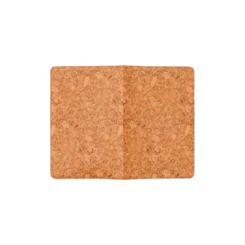 Chunky Natural Cork Wood Grain Look Pocket Moleskine Notebook