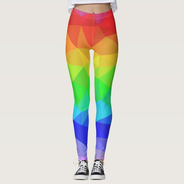 Chunky Rainbow Leggings (Front)