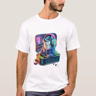  Chunky Sardine Gamer Ready For Victory Mode T-Shirt