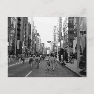 Chuo-dori, Ginza: Tokyo Postcard