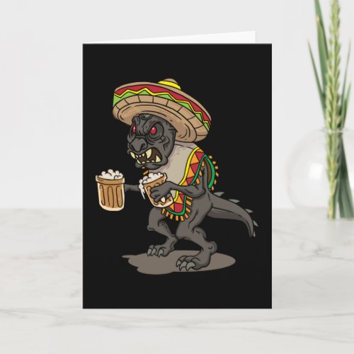 Chupacabra Cinco De Mayo Card