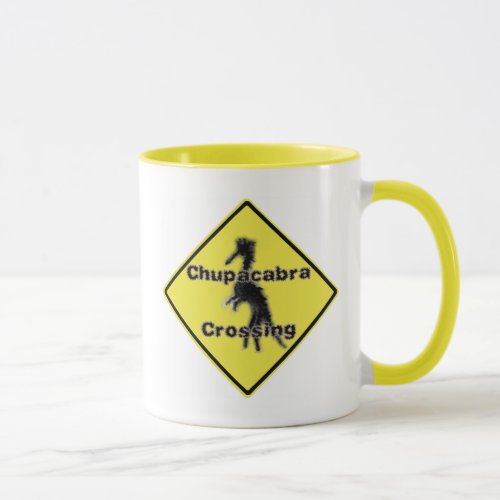 Chupacabra Crossing Mug