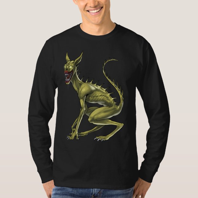 Chupacabra Cryptid Beast T-Shirt (Front)