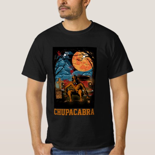 Chupacabra Cryptid Creature Customizable Text T_Sh T_Shirt