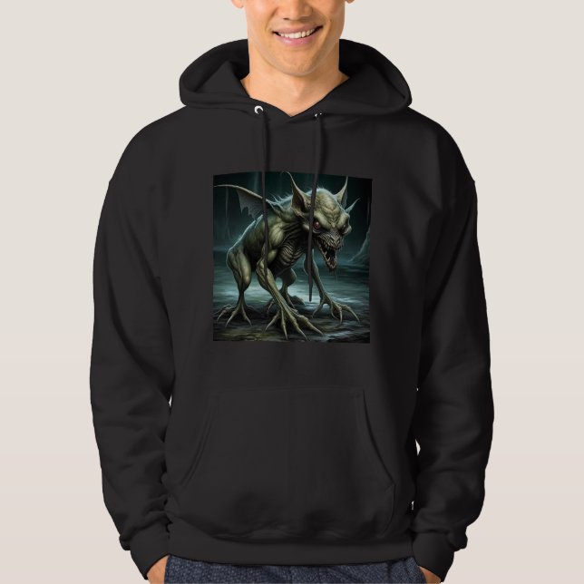Chupacabra - Cryptid Monsters or Animals Hoodie (Front)